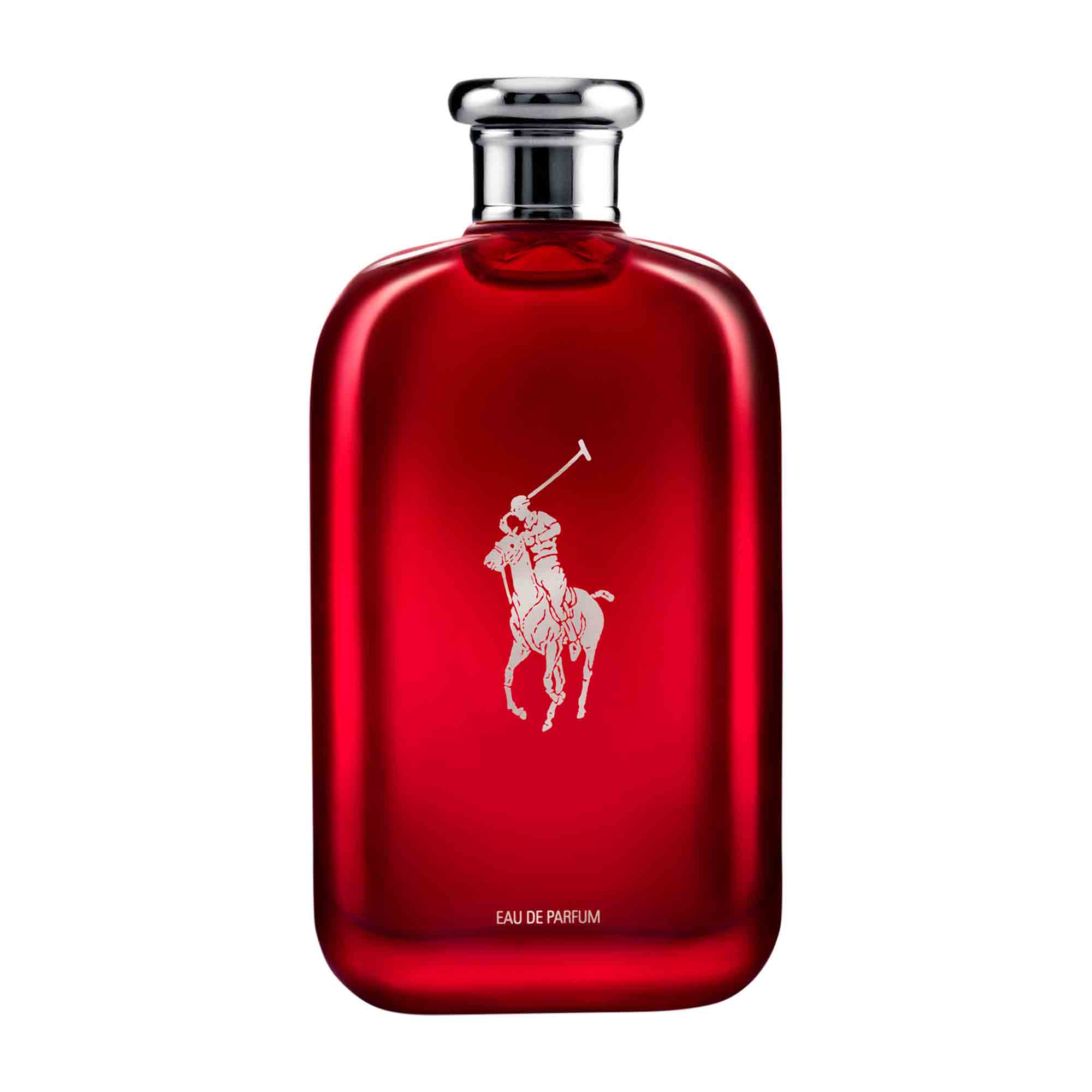 Ralph Lauren Fragrances Polo Red Eau de Parfum 200ML | Men's Cologne|Natural Wood & Spicy Cologne | Red Ginger & Clary Sage Fragrance